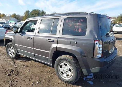 2016 Jeep Patriot Sport z USA, uszkodzony, nr VIN 1C4NJRBB6GD692192